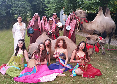 Turkse buikdanseres